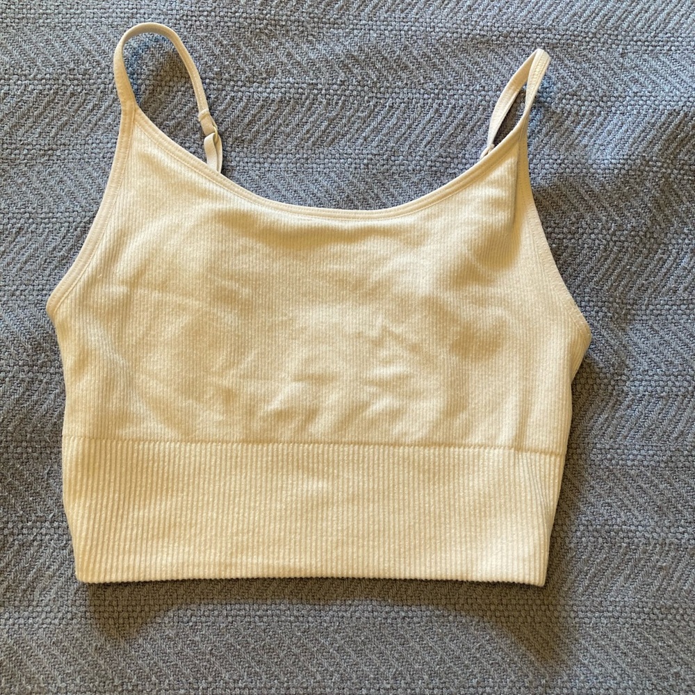 Cute white crop top